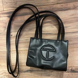 Telfar Small Shopper Black